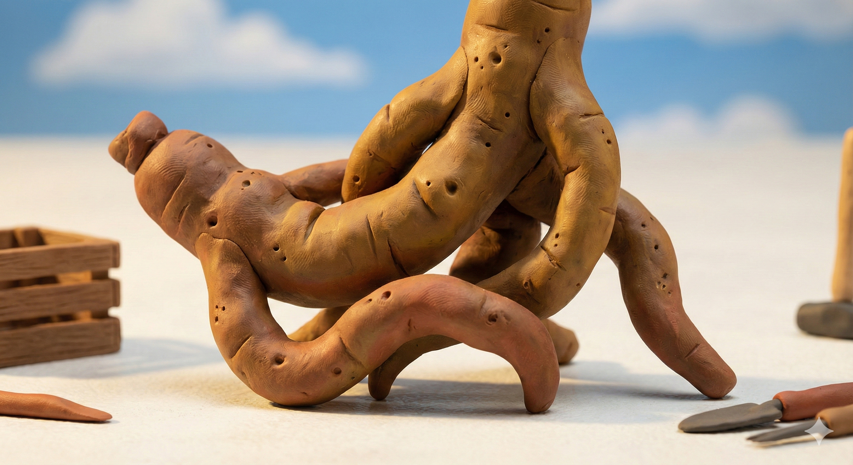 Claymation Tongkat Ali root